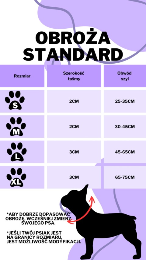 Obroża ŚWIĄTECZNE SKRZATY/ PIERNICZKI