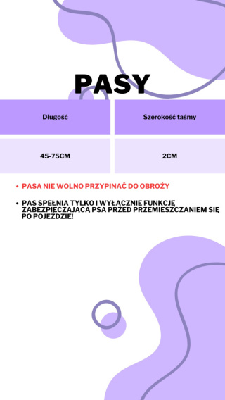 Pas bezpieczeństwa HOMARKOWELOVE/ LOVE STORY