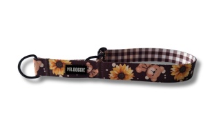 Obroża półzaciskowa MISIOWANKI/ CHOCO CHIC