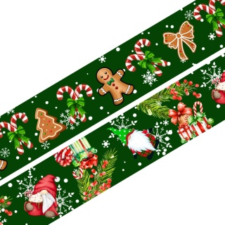 Obroża półzaciskowa ŚWIĄTECZNE SKRZATY/ PIERNICZKI